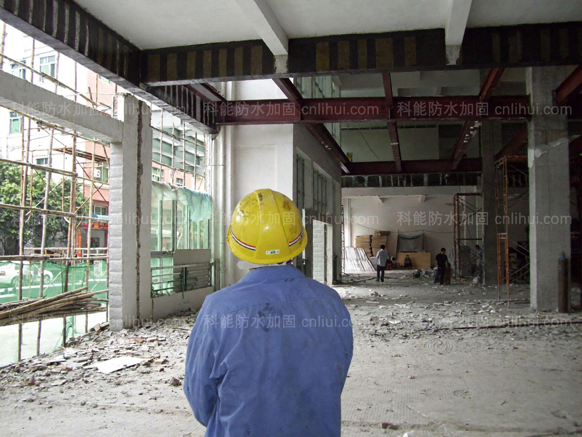 珠海梁碳纤维加固和钢结构梁加固施工