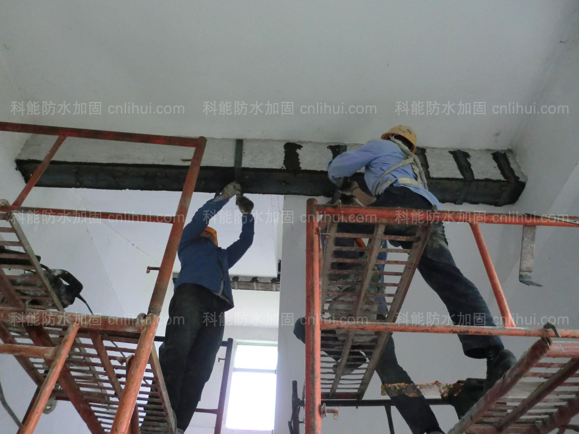 珠海梁粘钢加固施工