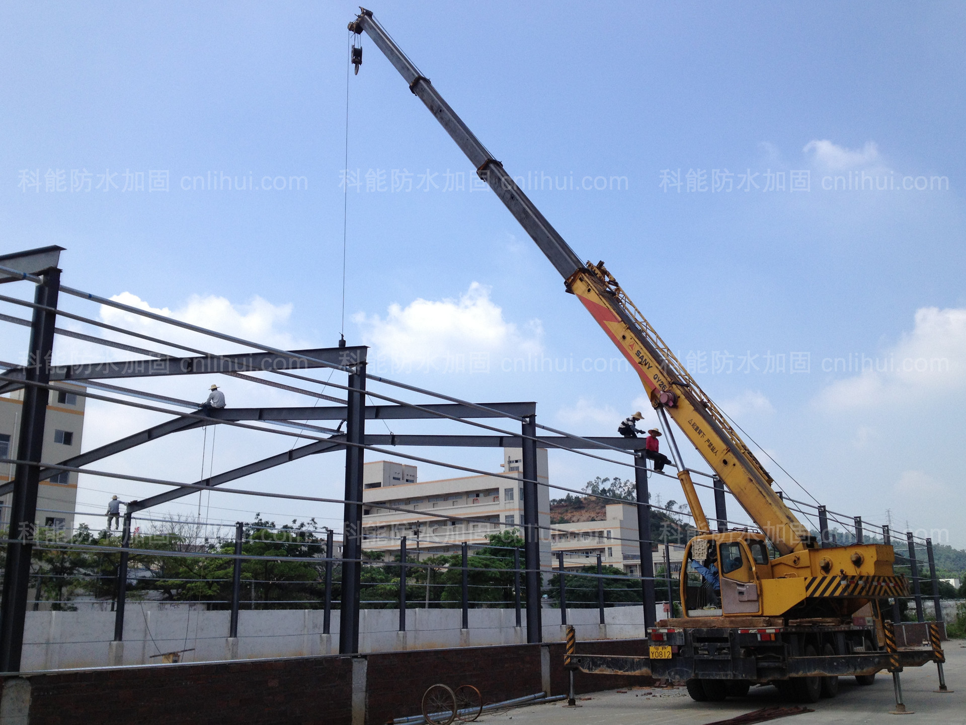珠海钢结构工业厂房新建施工